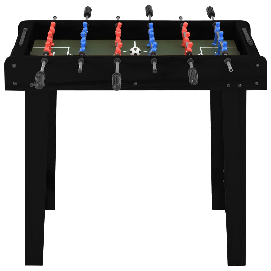 Mini Soccer Table 69x37x62 cm Black