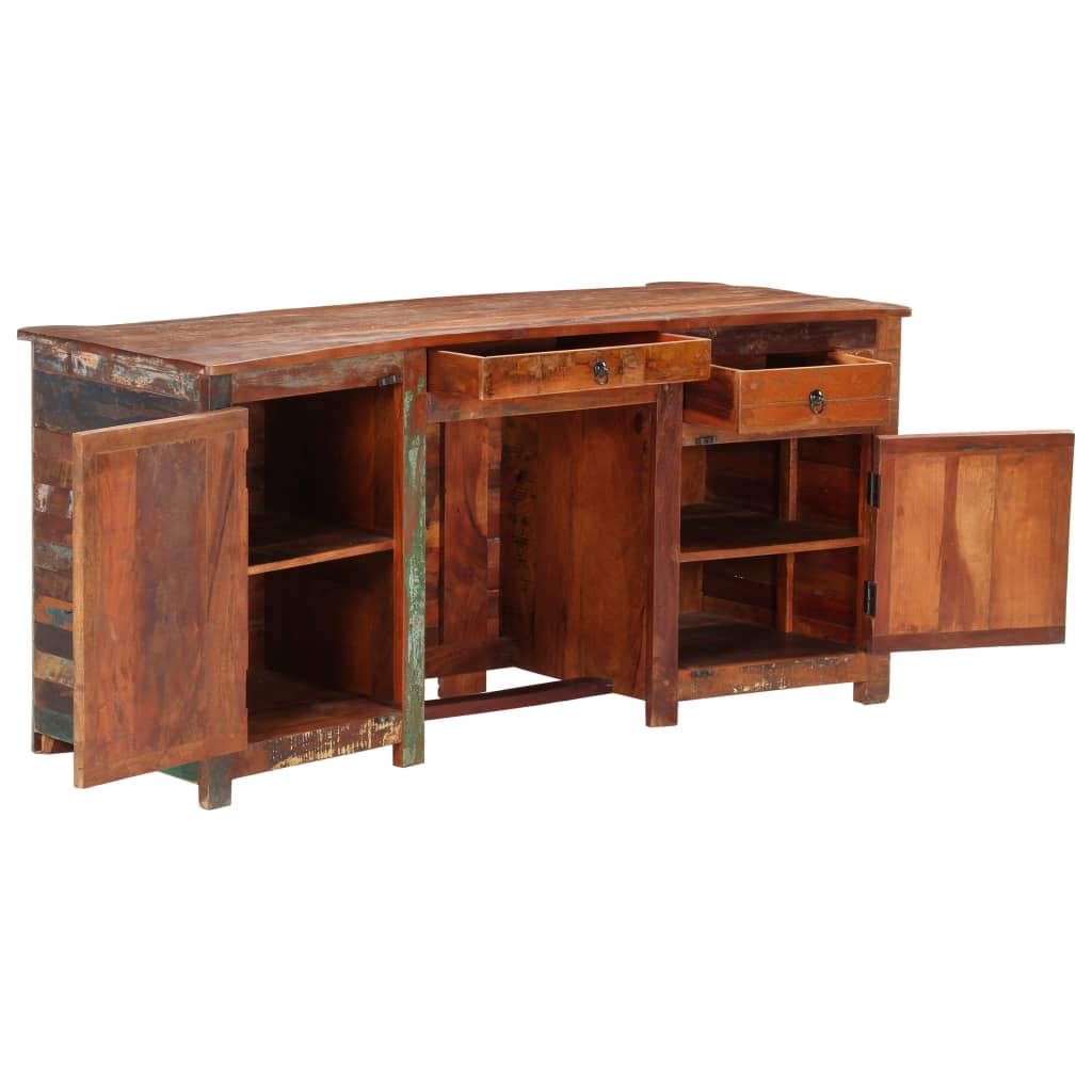 vidaXL Director Desk 170x70x76 cm Solid Reclaimed Wood