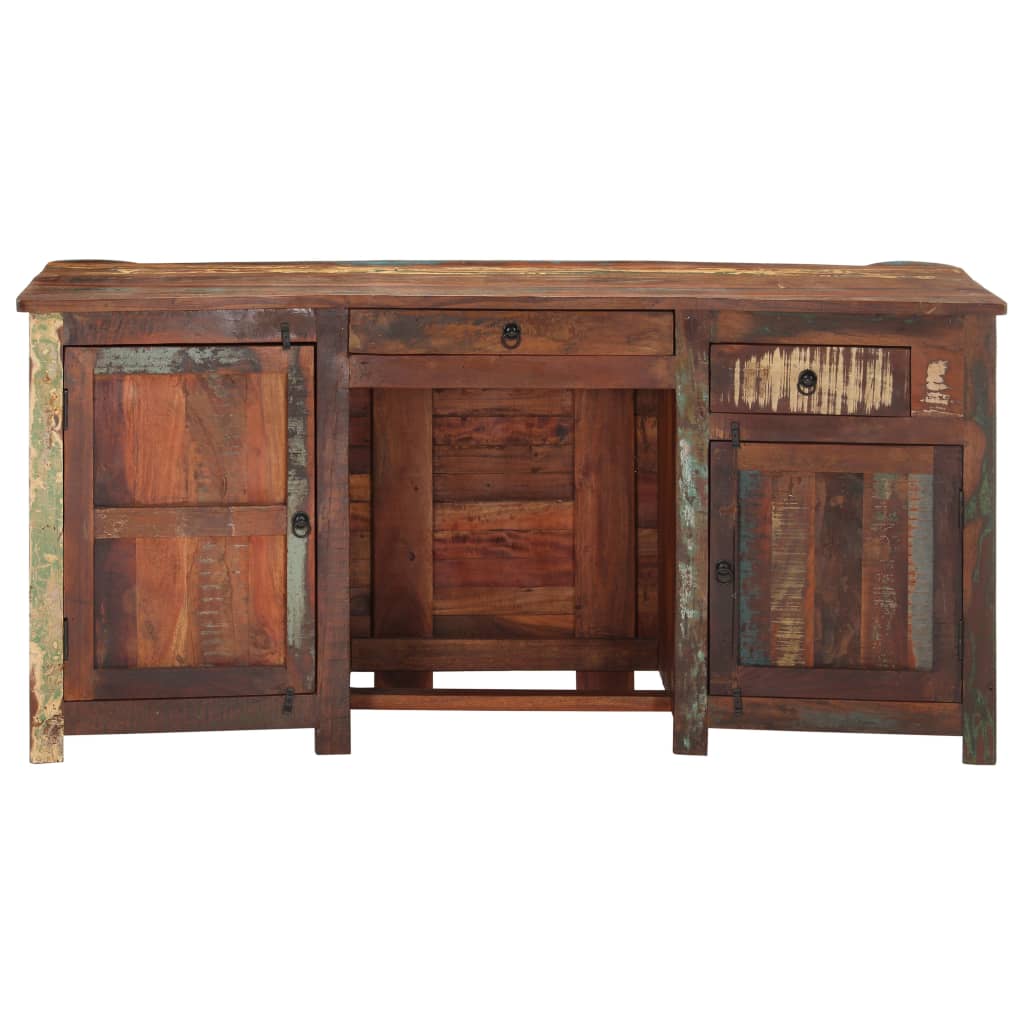 vidaXL Director Desk 170x70x76 cm Solid Reclaimed Wood