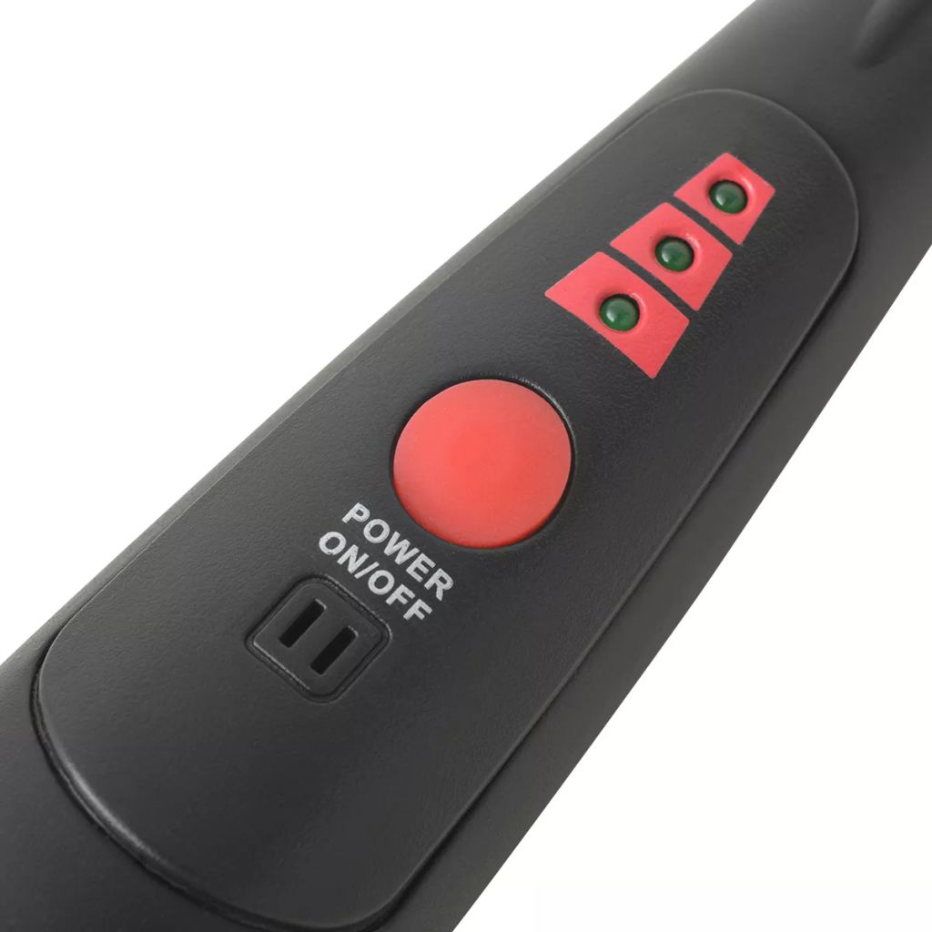 vidaXL Pinpointer Metal Detector Black and Red