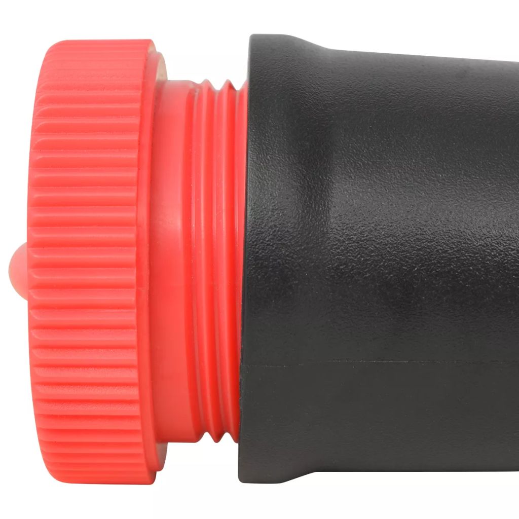 vidaXL Pinpointer Metal Detector Black and Red