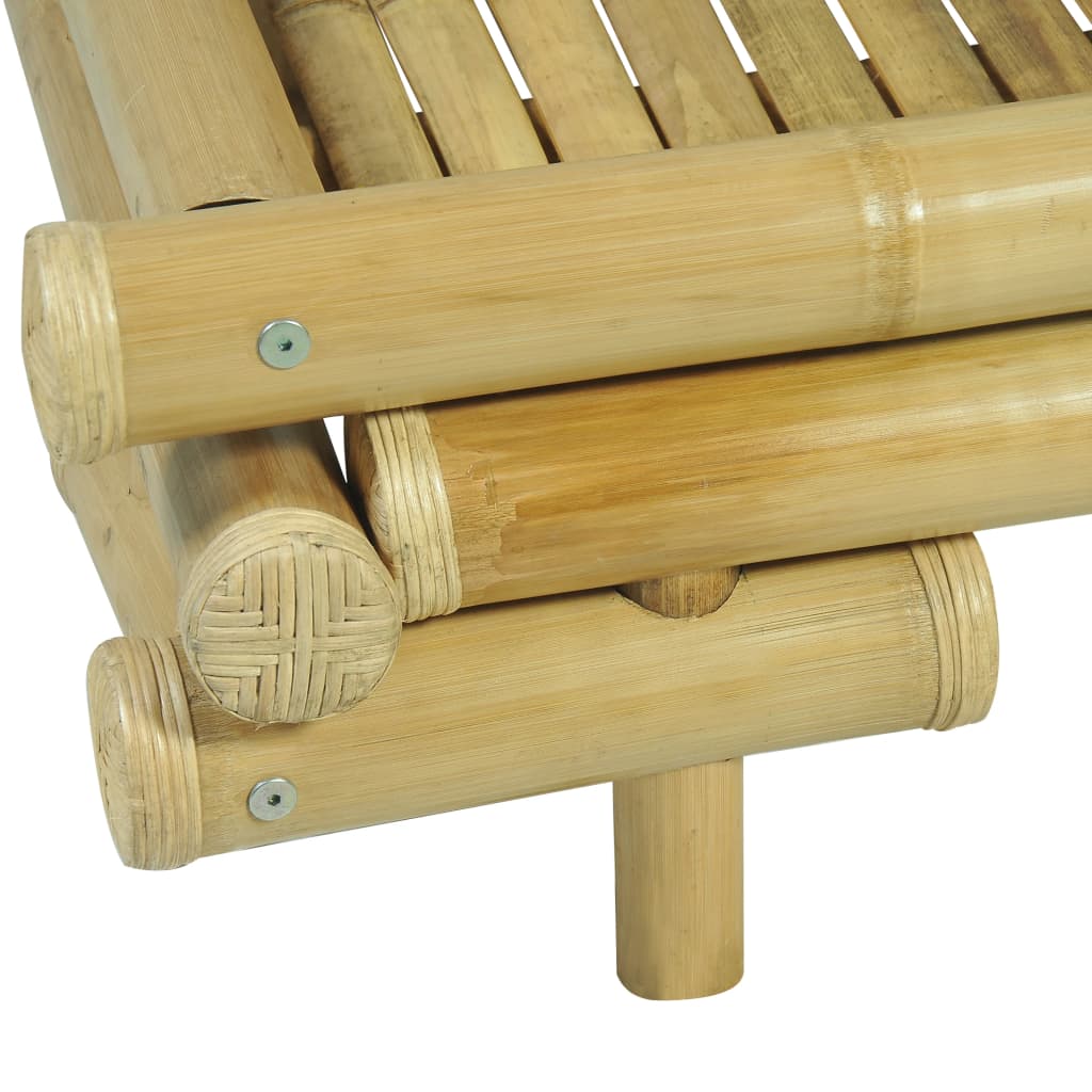 Bed Frame Bamboo 180x200 cm 6FT Super King