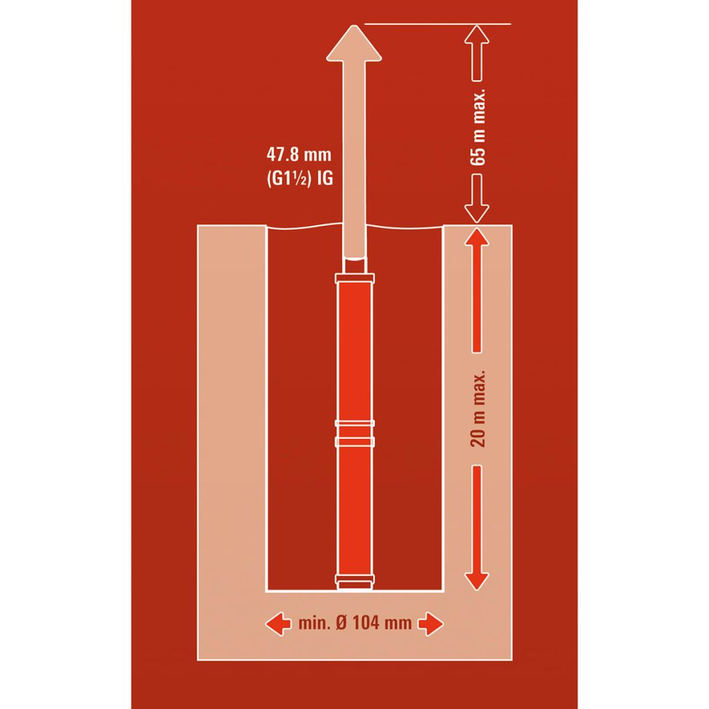 Einhell Deep Well Pump GC-DW 1300 N