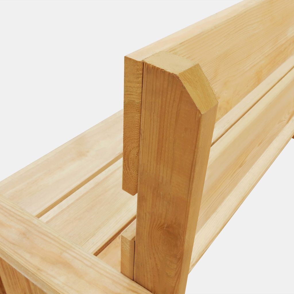 Garden Bench 160 cm Impregnated Pinewood