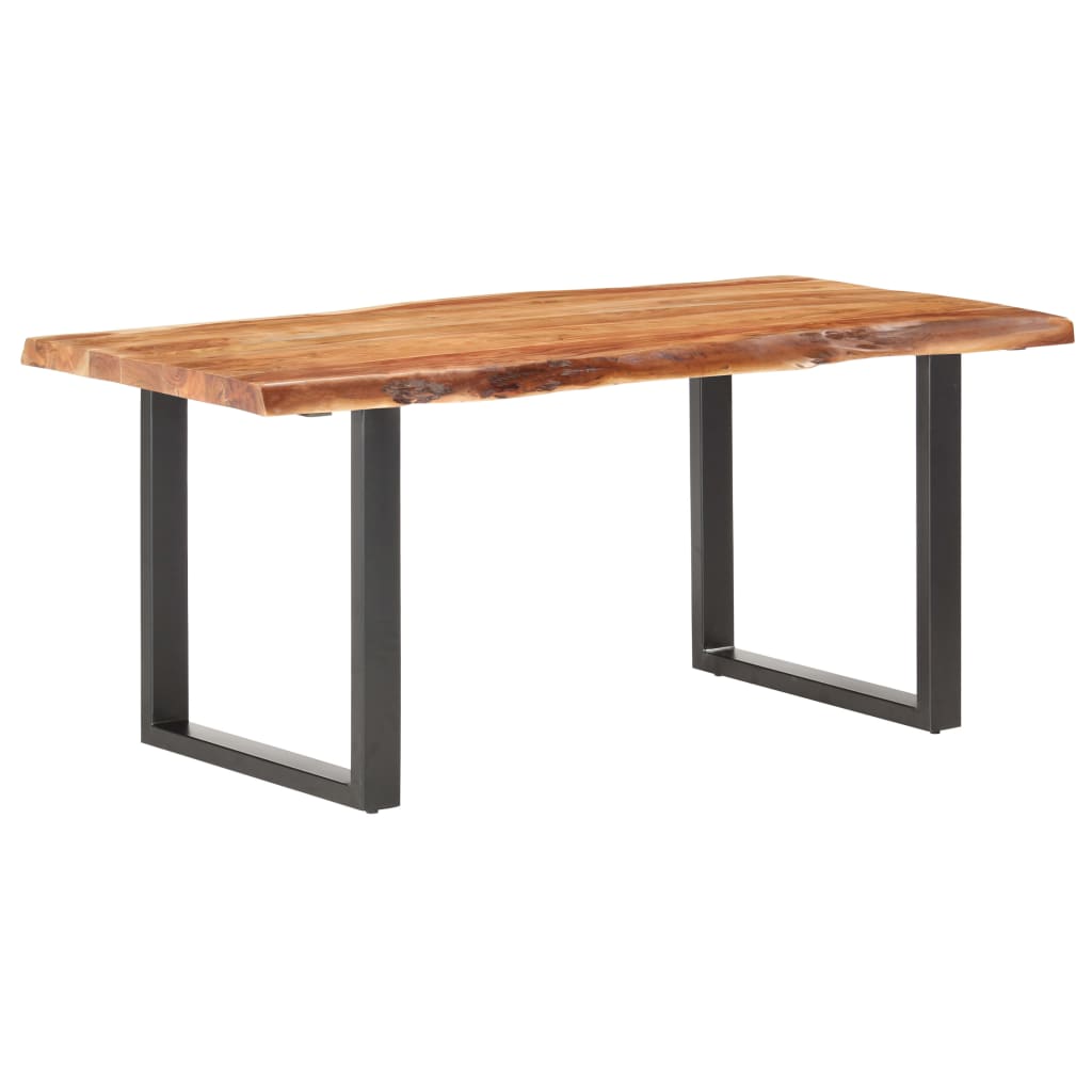 Live Edge Table Solid Acacia Wood 180 cm 6 cm