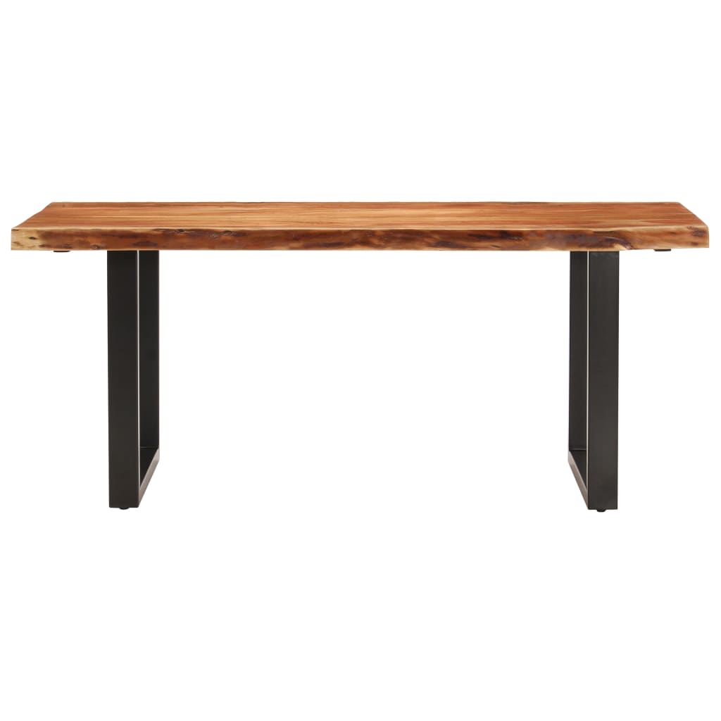Live Edge Table Solid Acacia Wood 180 cm 6 cm