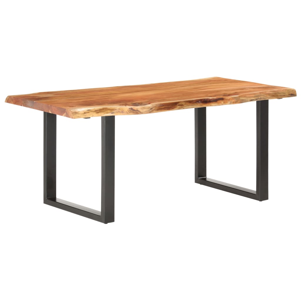Live Edge Table Solid Acacia Wood 180 cm 6 cm