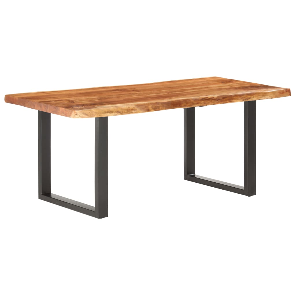 Live Edge Table Solid Acacia Wood 180 cm 6 cm
