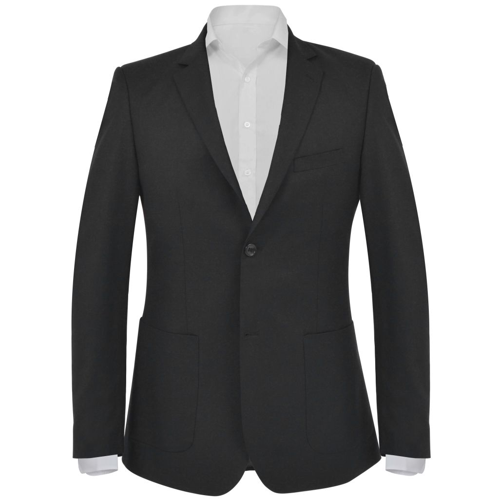 Mens Business Blazer Size 56 Black
