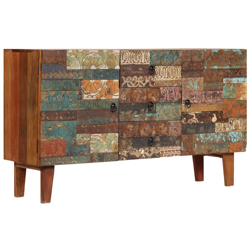 Sideboard Solid Reclaimed Wood 140x40x80 cm