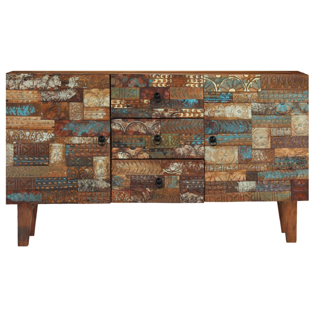 Sideboard Solid Reclaimed Wood 140x40x80 cm