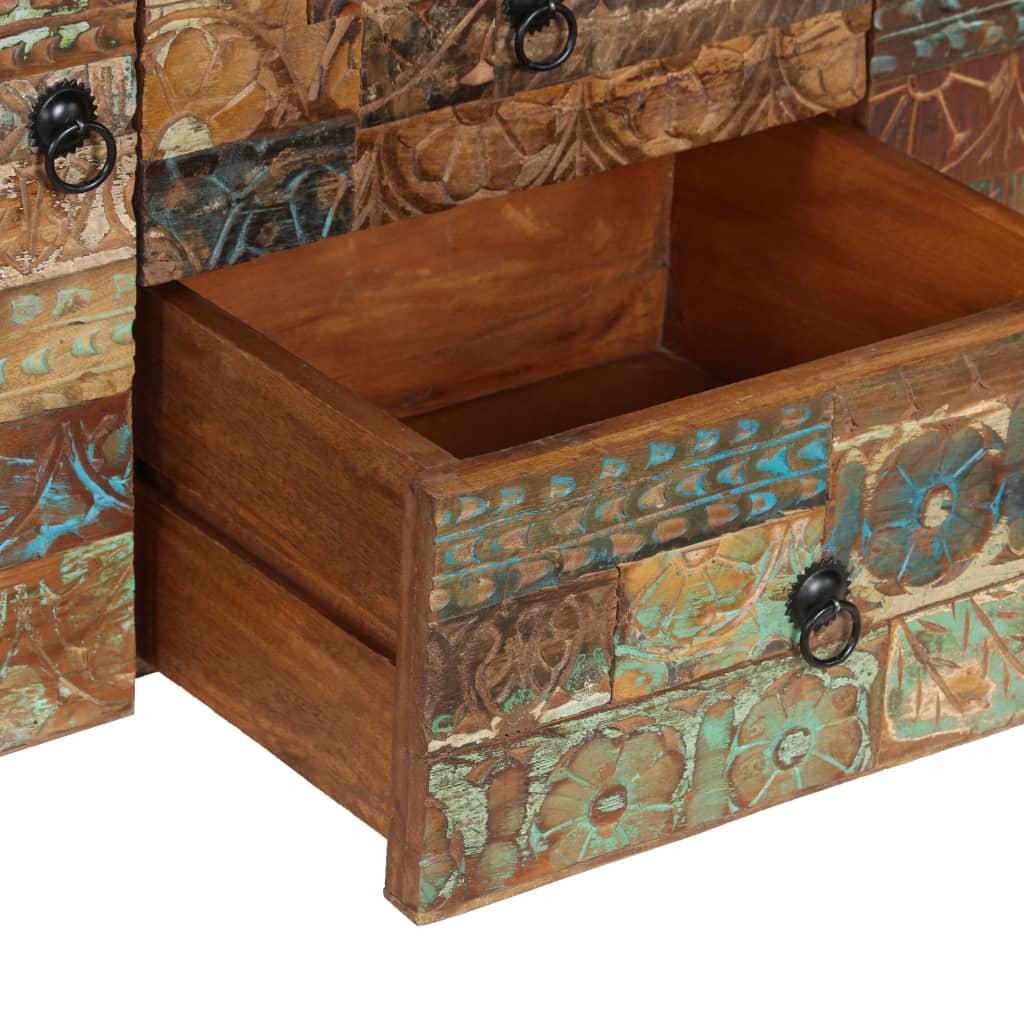 Sideboard Solid Reclaimed Wood 140x40x80 cm