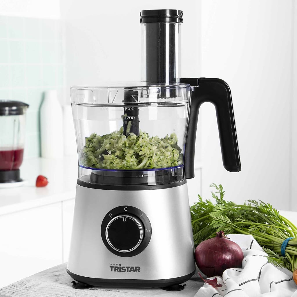 Tristar Food Processor and Blender 600W 3L Silver