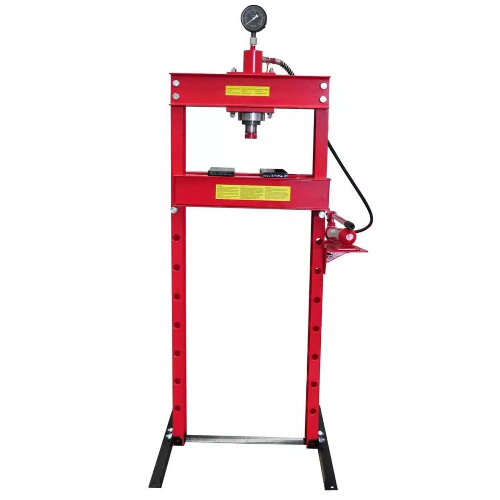 20 Ton Air Hydraulic Floor Shop Press H Type