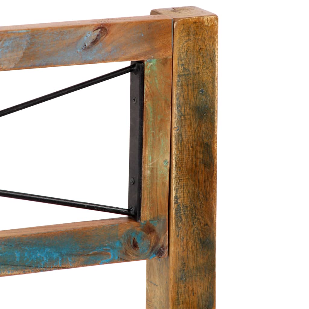 Bed Frame Solid Reclaimed Wood 180x200 cm 6FT Super King