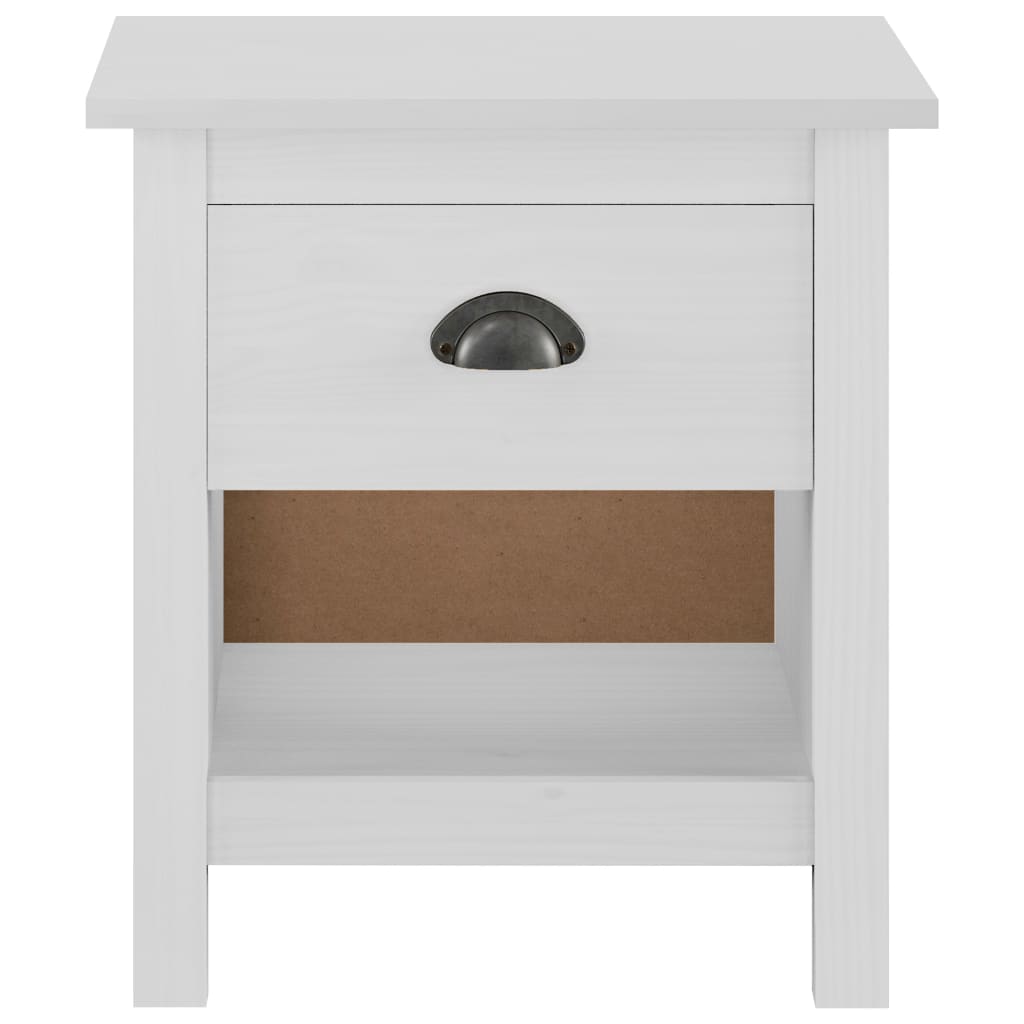 Bedside Cabinets 2 pcs Hill Range 46x35x49.5 cm Solid Pine Wood