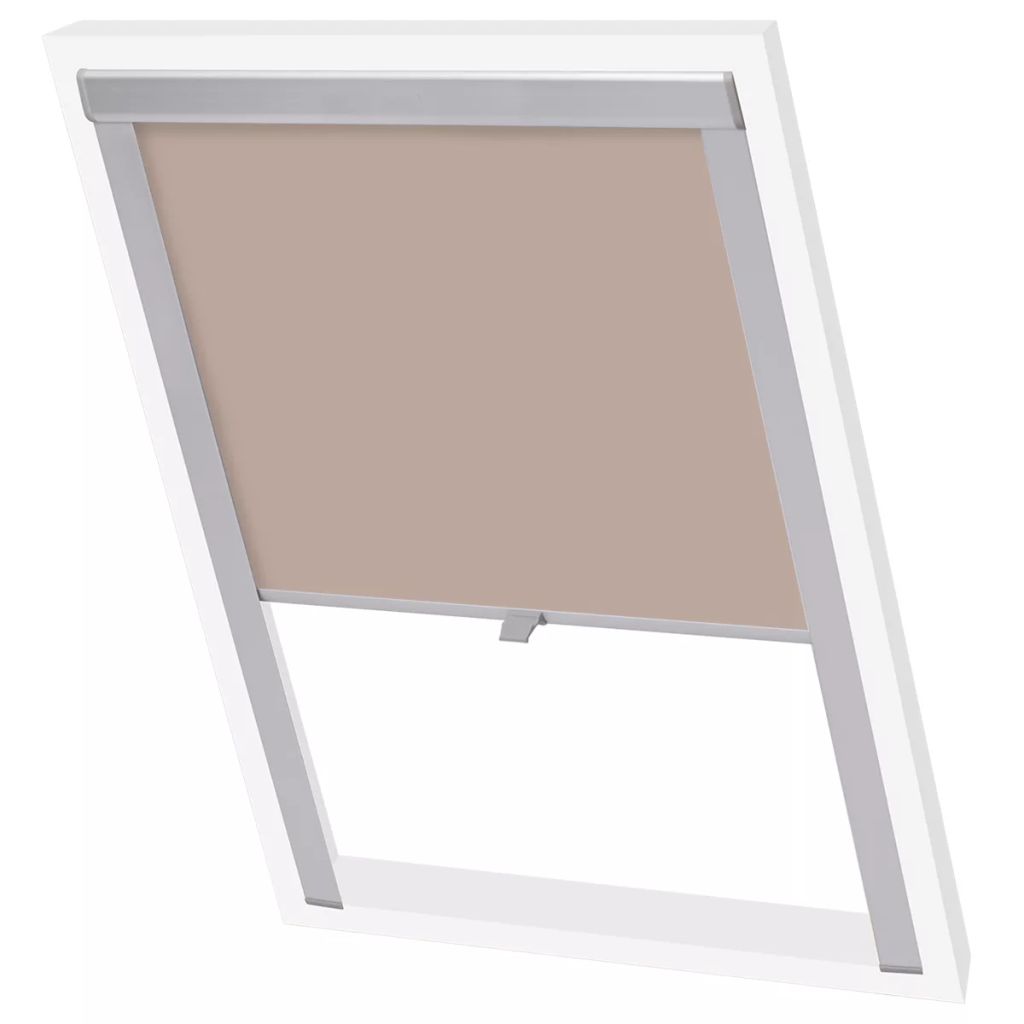 Blackout Roller Blinds Beige C02