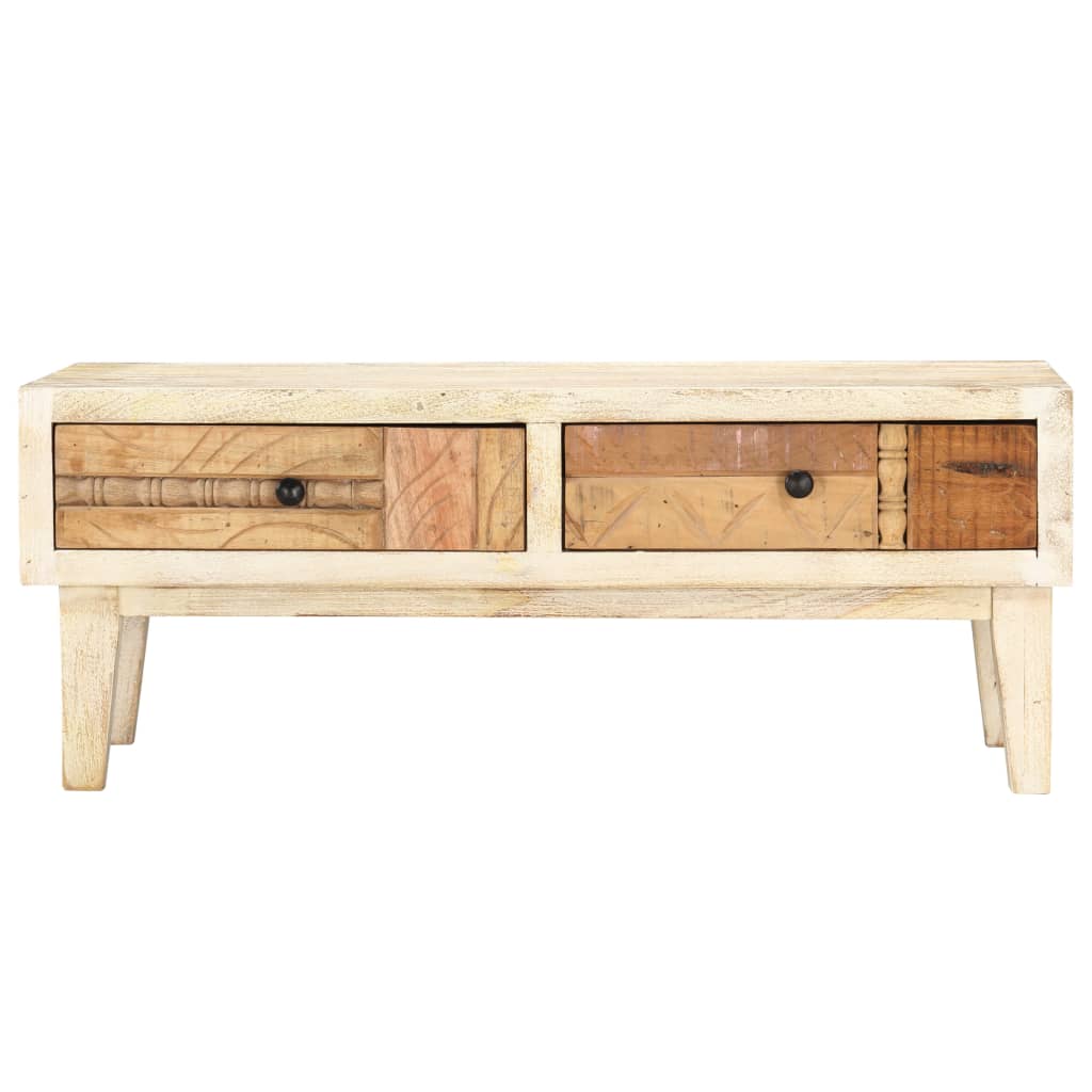 Coffee Table 90x50x35 cm Solid Reclaimed Wood