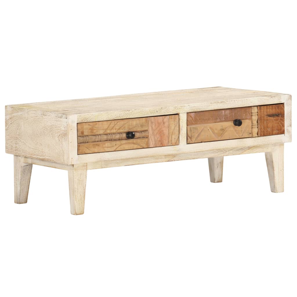 Coffee Table 90x50x35 cm Solid Reclaimed Wood