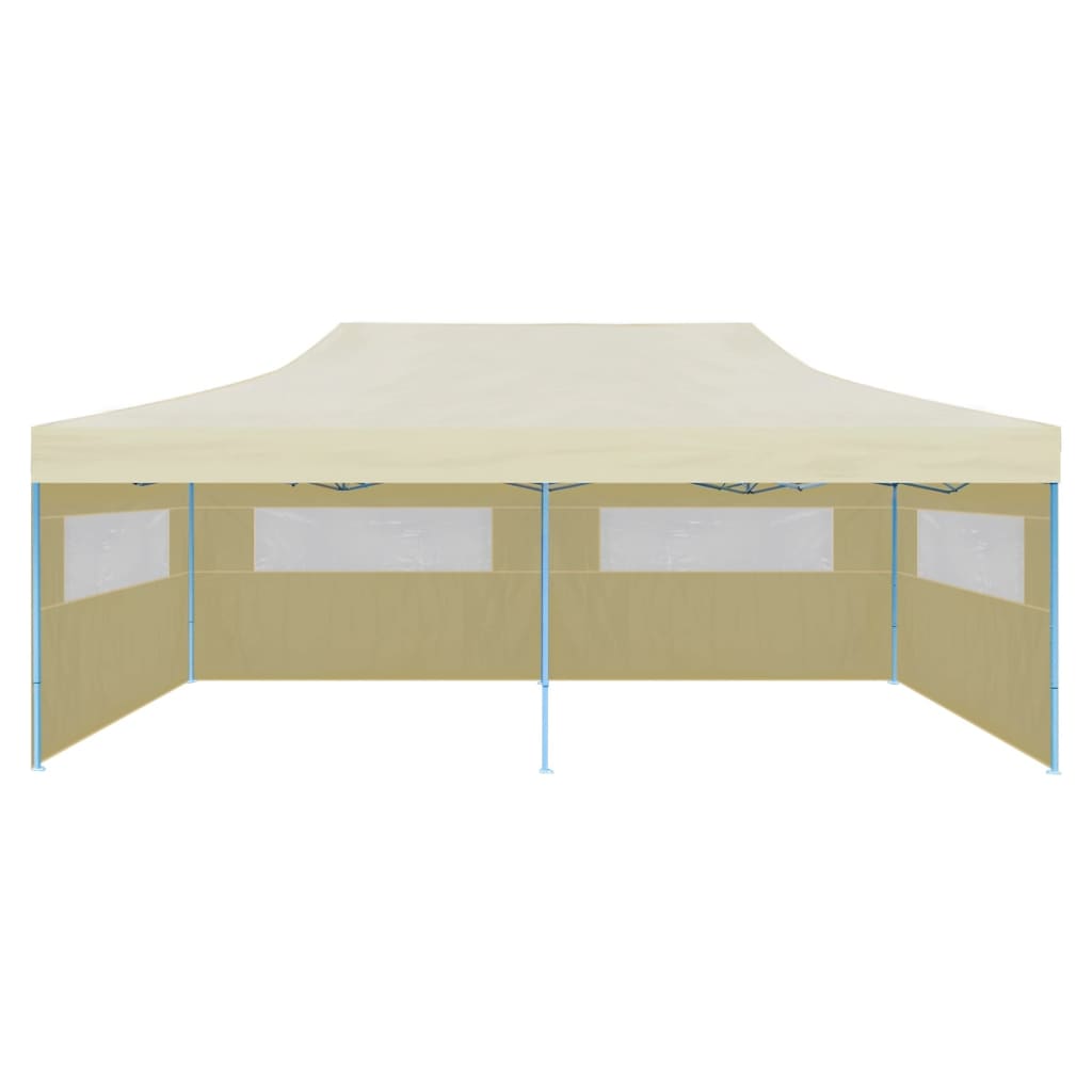 Cream Foldable Pop-up Party Tent 3 x 6 m