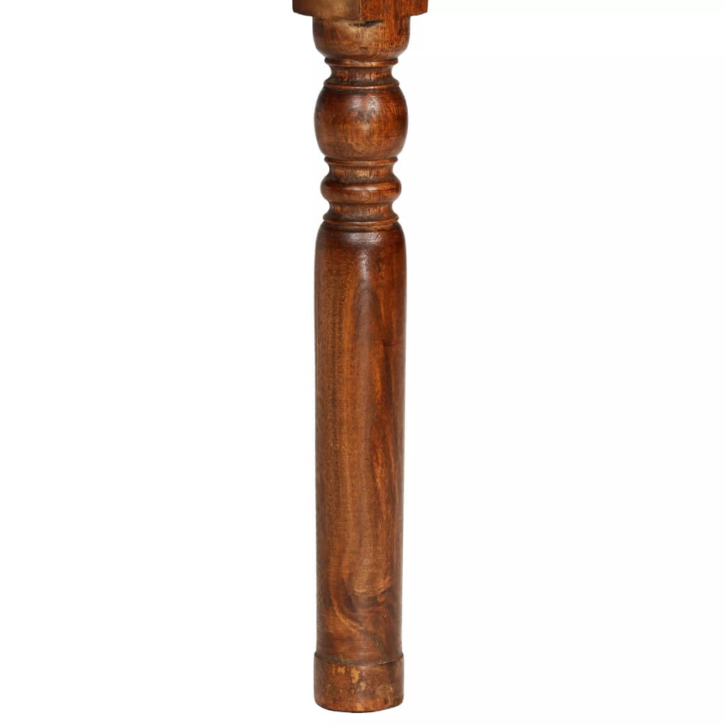 Dining Chairs 6 pcs Solid Wood with Sheesham Finish Classic