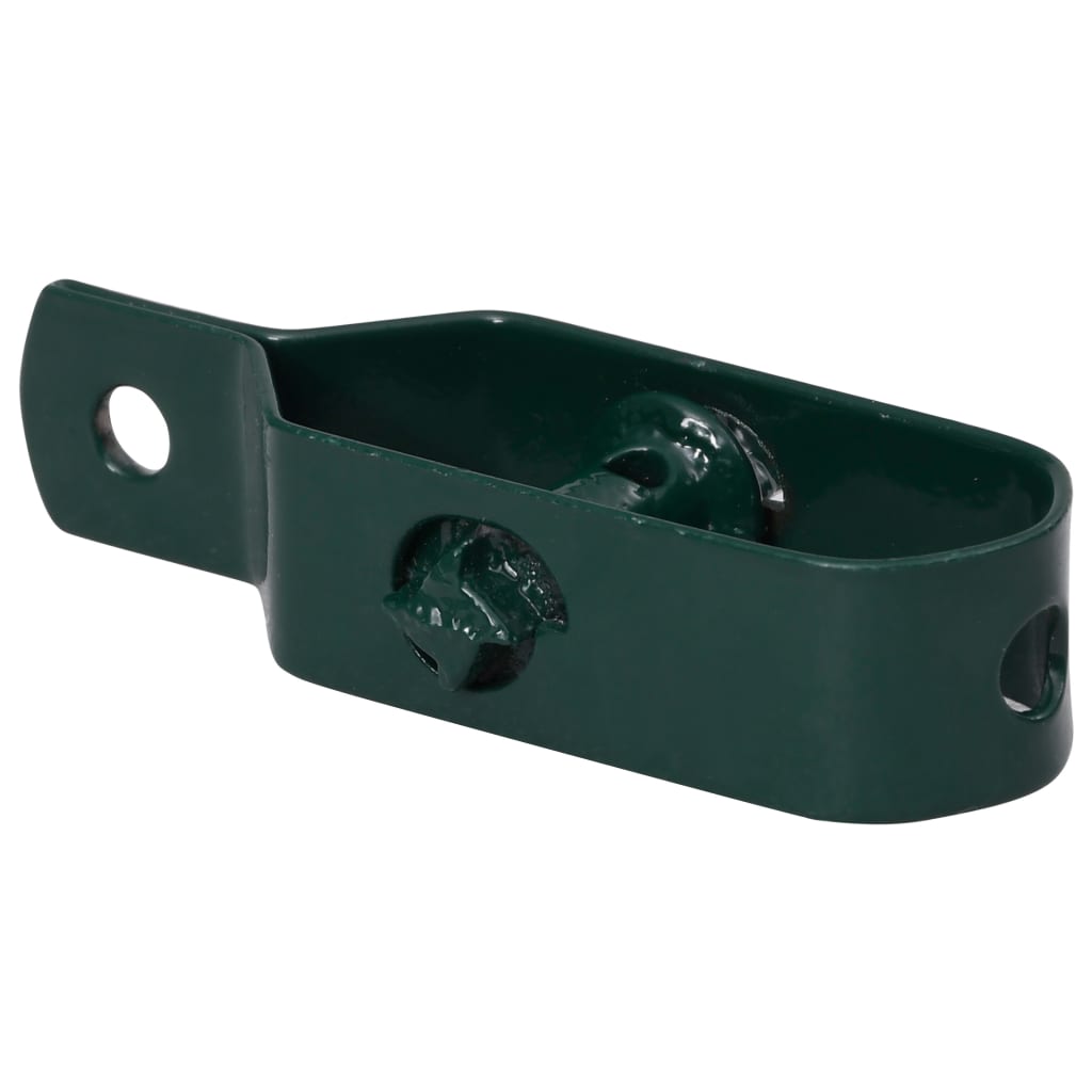 Fence Wire Tensioners 50 pcs 100 mm Steel Green