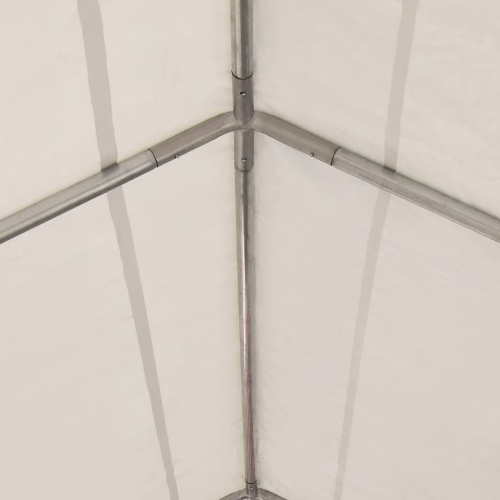 Garden Marquee PVC 4x6 m White