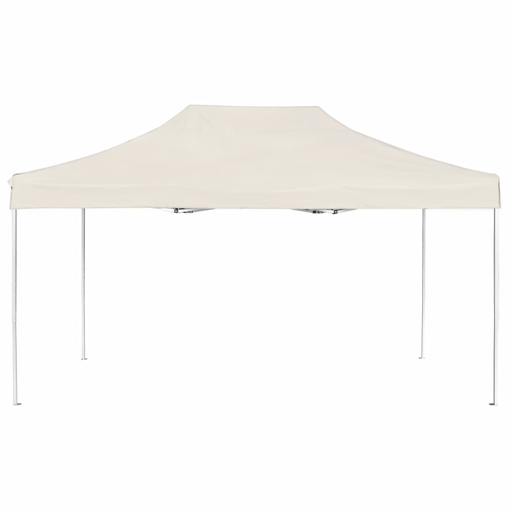 Professional Folding Party Tent Aluminium 4.5x3 m Cream