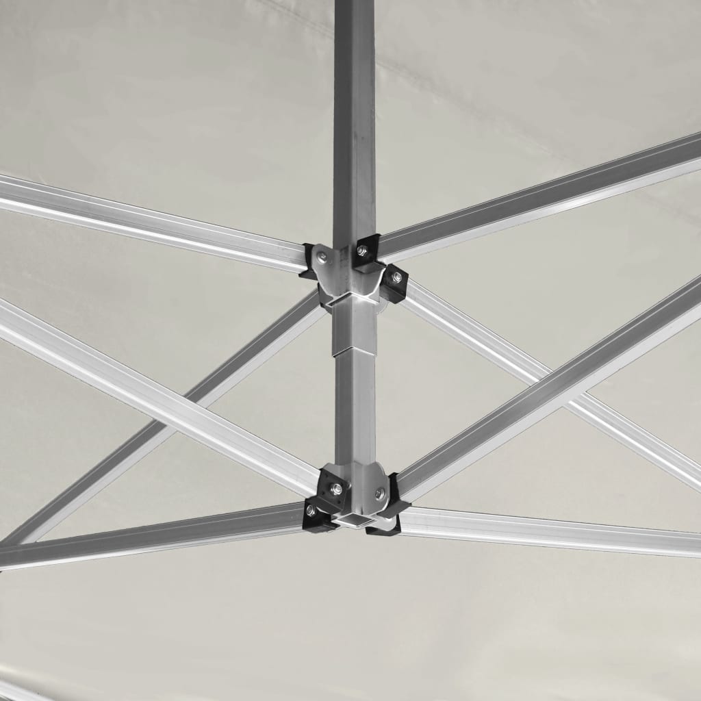 Professional Folding Party Tent Aluminium 4.5x3 m Cream