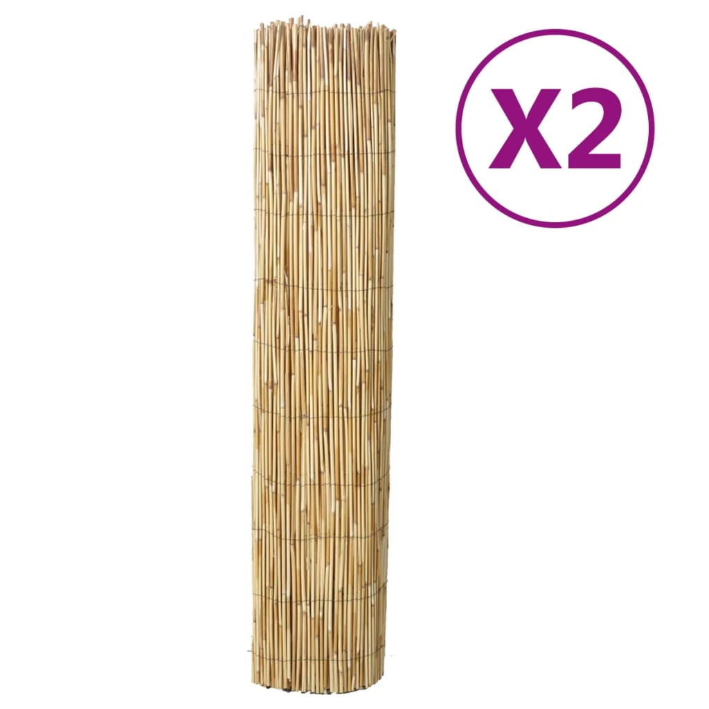 Reed Fences 2 pcs 150x500 cm