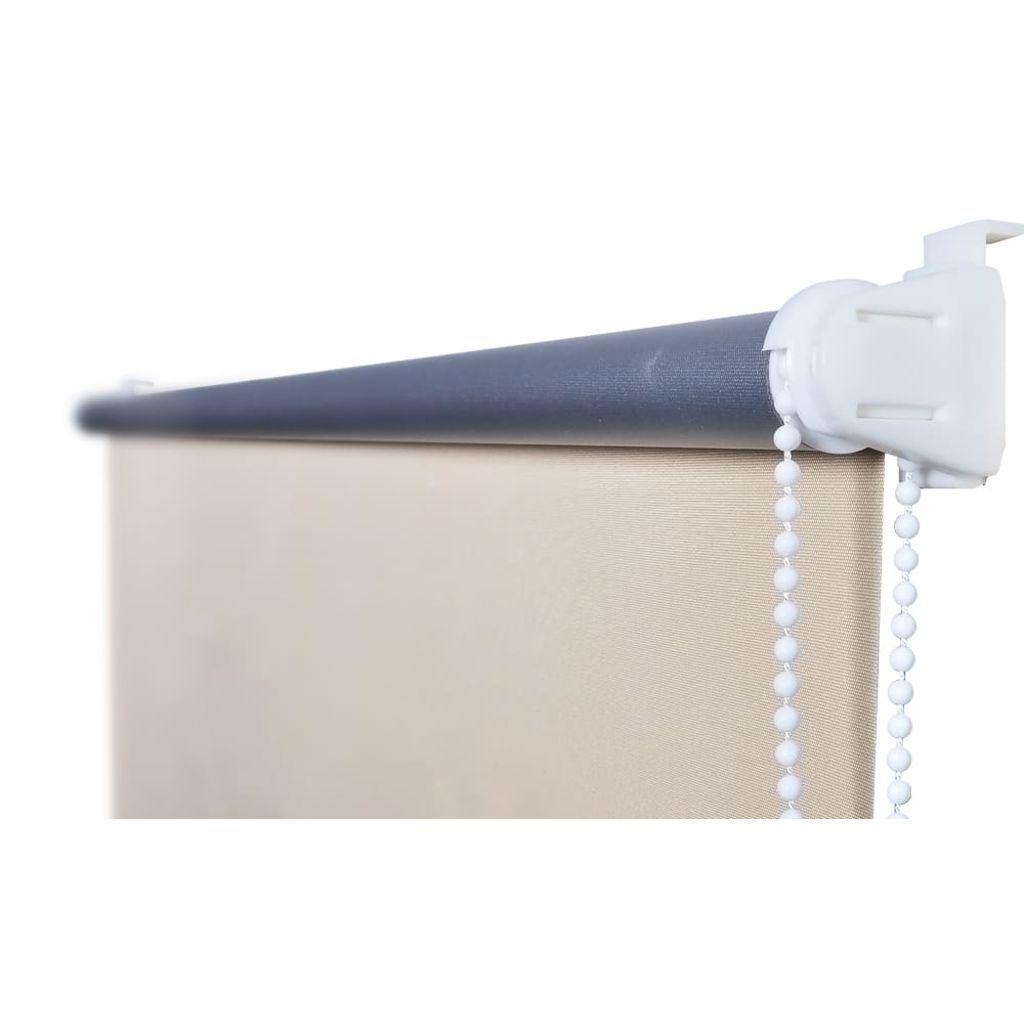 Roller Blind Blackout 140 x 230 cm Beige
