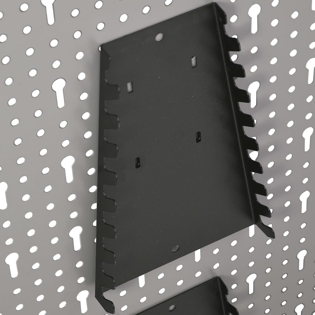 Wall-mounted Peg Boards 4 pcs 40x58 cm Steel