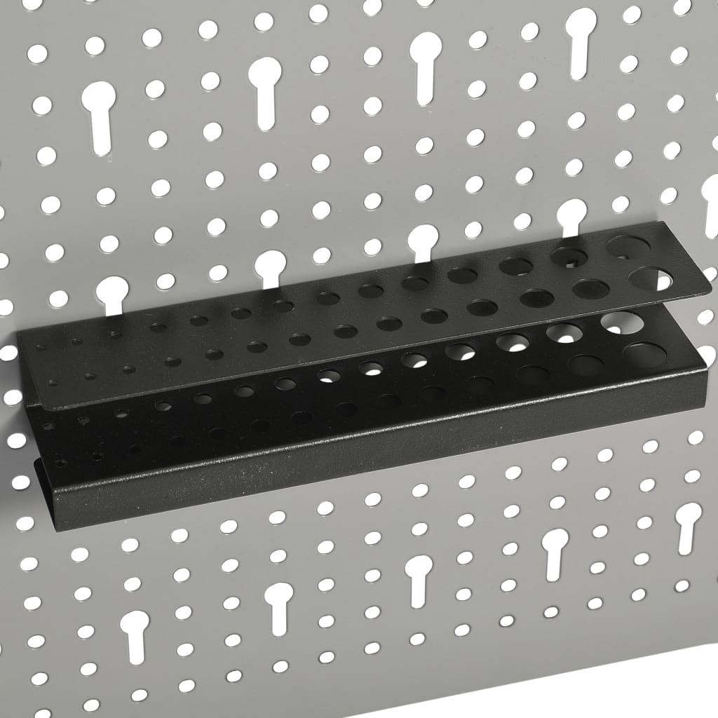 Wall-mounted Peg Boards 4 pcs 40x58 cm Steel