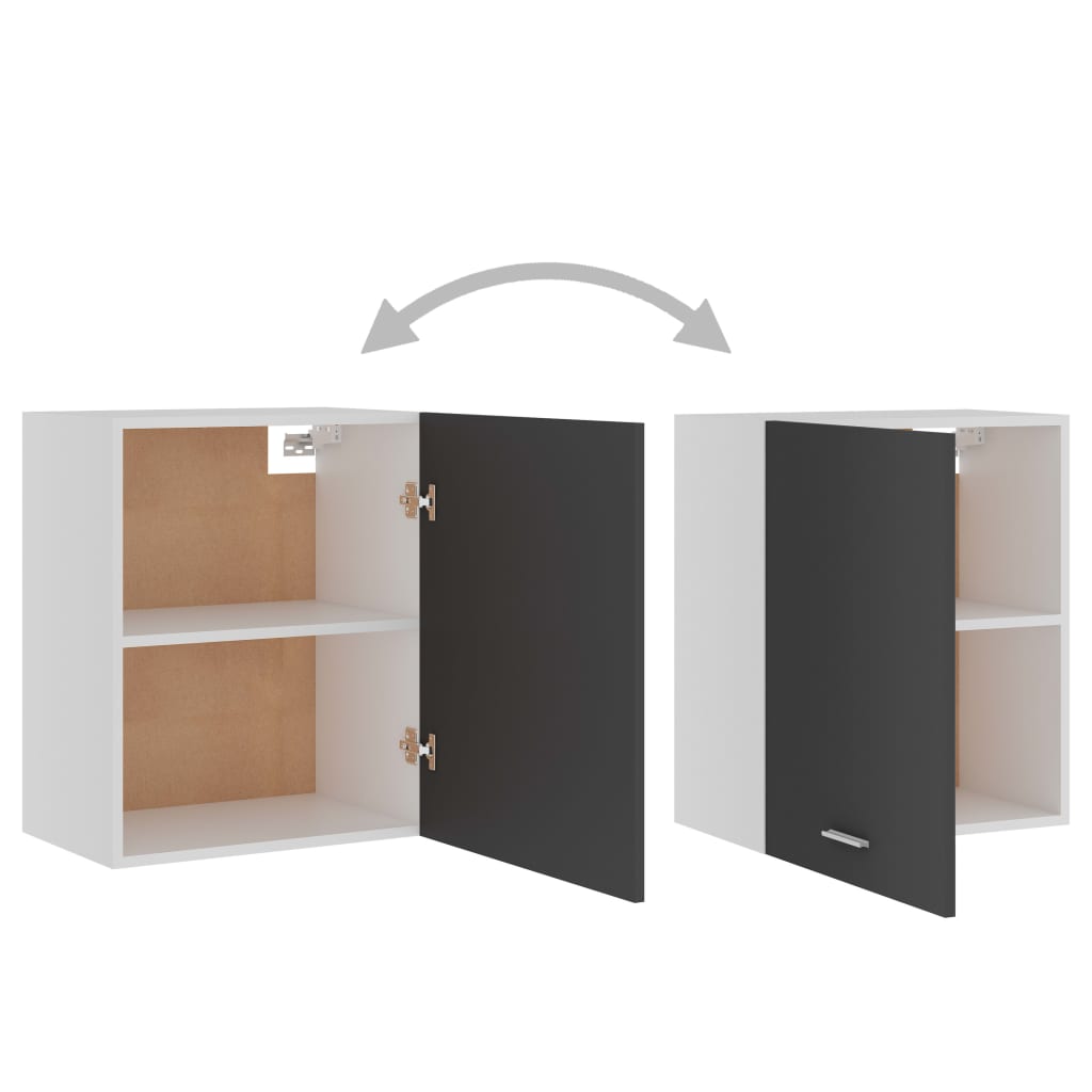 Kitchen Cabinet Grey 50x31x60 cm Chipboard