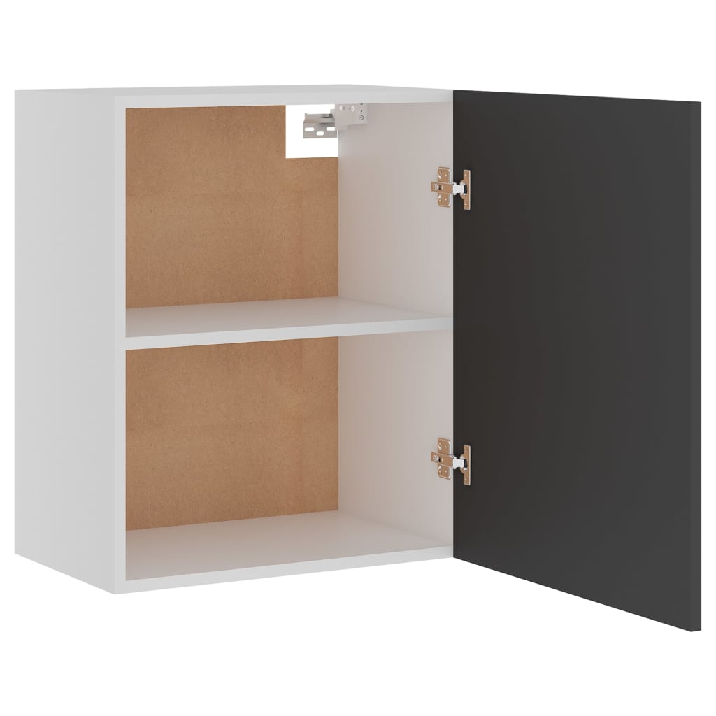 Kitchen Cabinet Grey 50x31x60 cm Chipboard