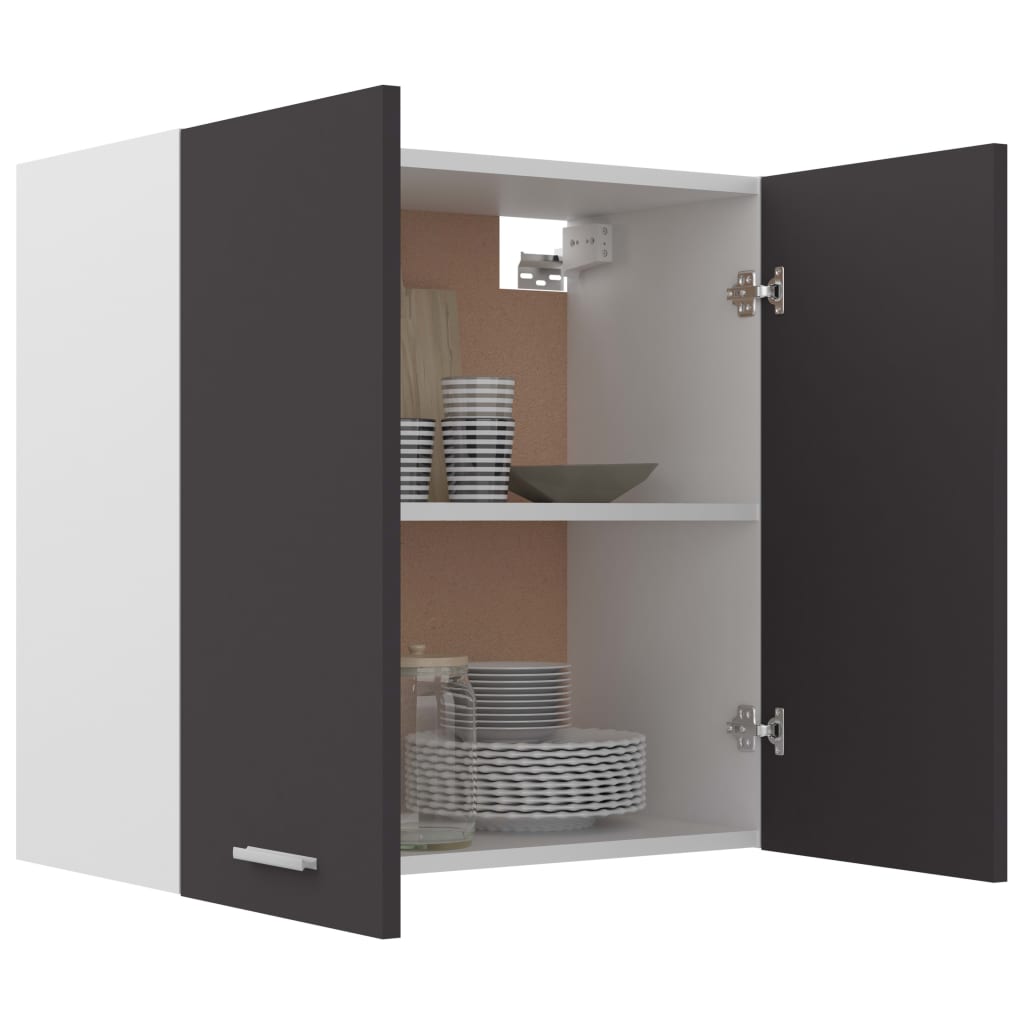 Kitchen Cabinet Grey 60x31x60 cm Chipboard