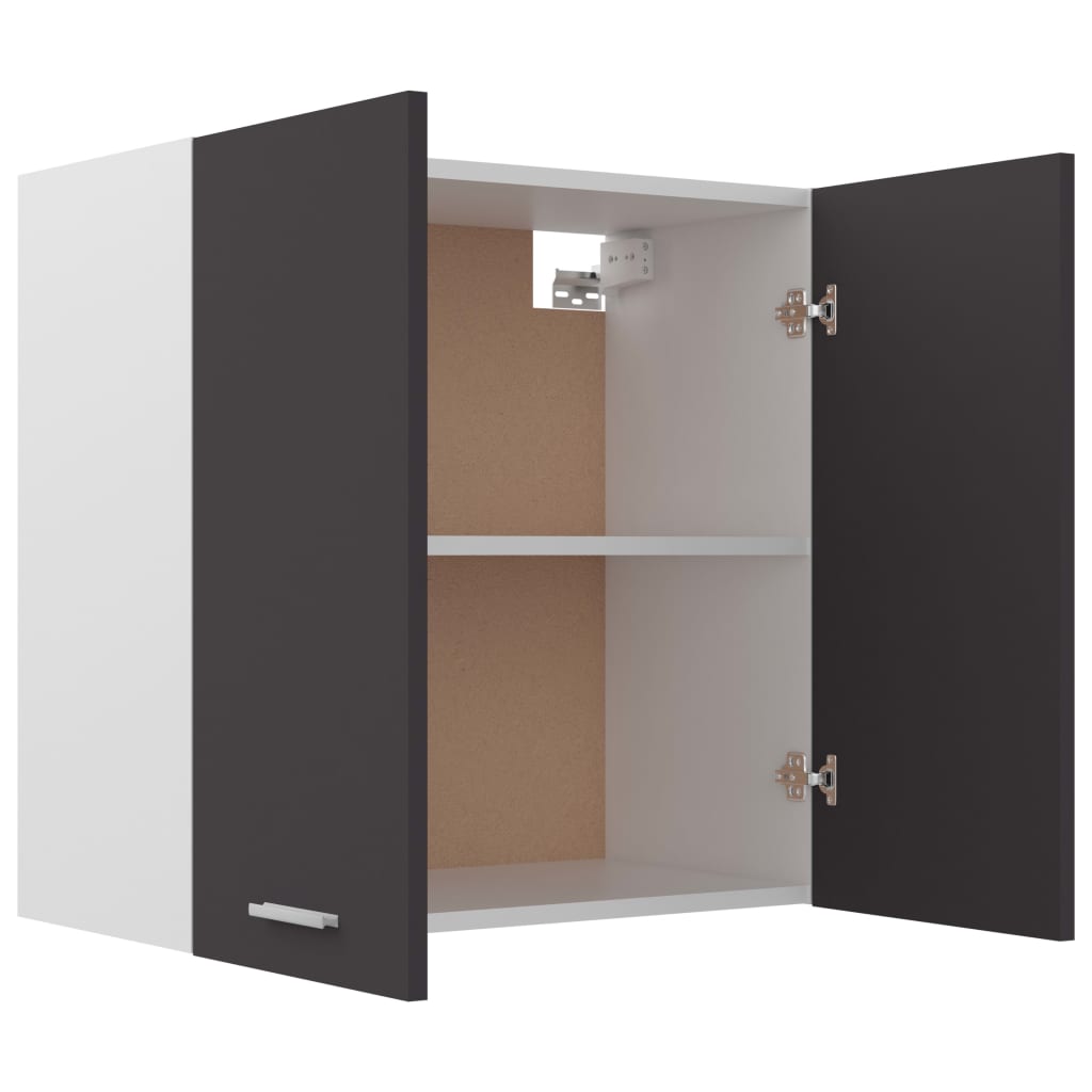Kitchen Cabinet Grey 60x31x60 cm Chipboard