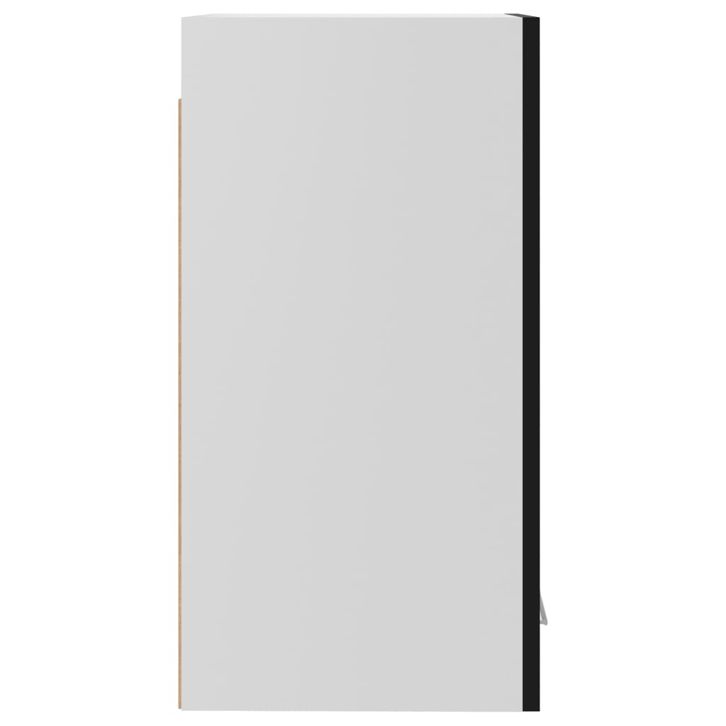 Kitchen Cabinet High Gloss Black 29.5x31x60 cm Chipboard