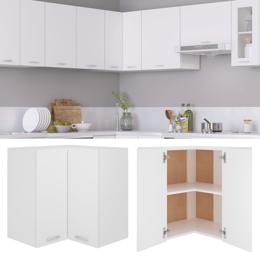 Kitchen Cabinet White 57x57x60 cm Chipboard