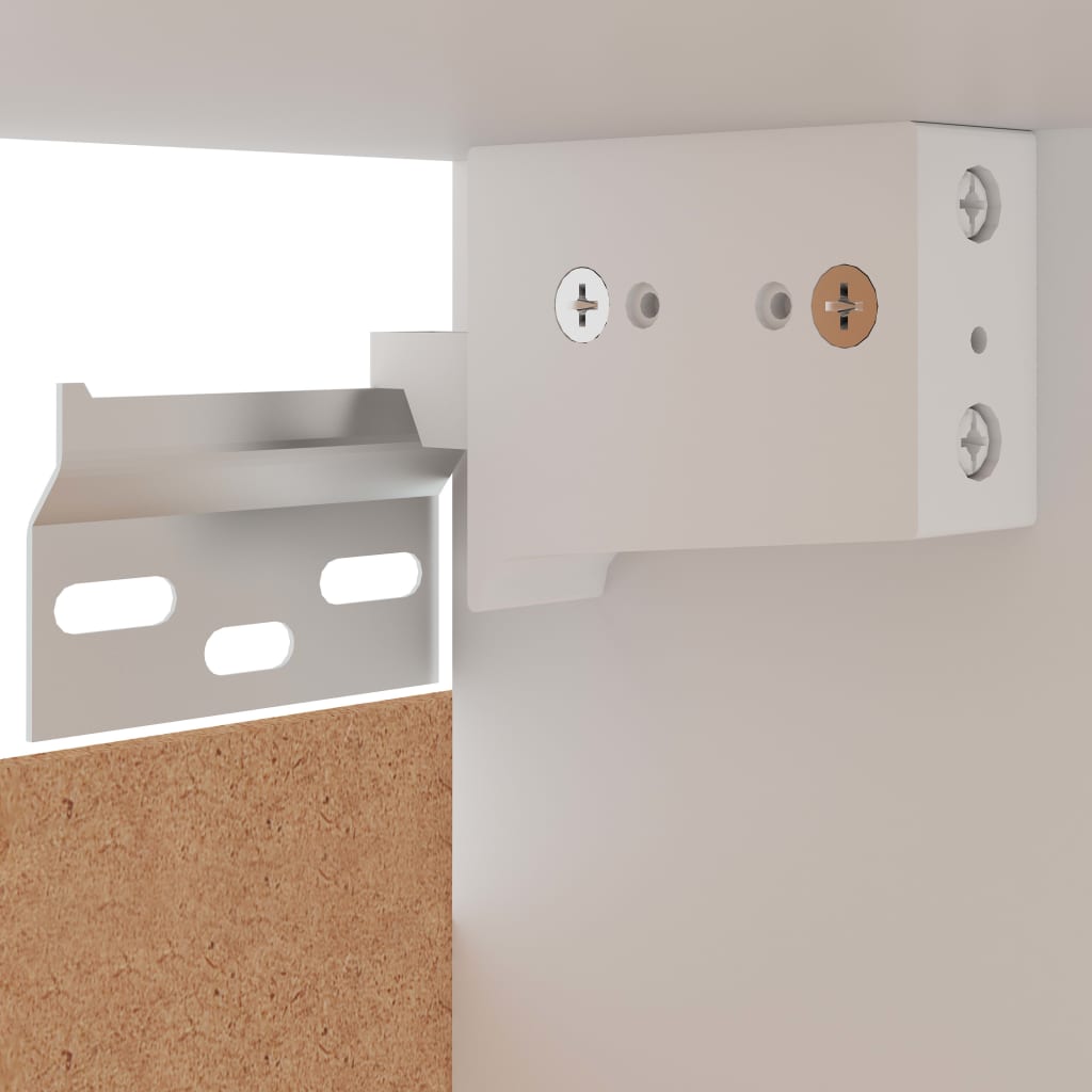 Kitchen Cabinet White 57x57x60 cm Chipboard