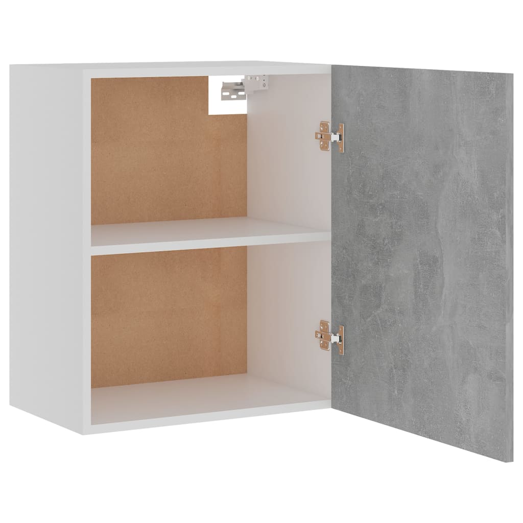 Kitchen Cabinets 2 pcs Concrete Grey 50x31x60 cm Chipboard