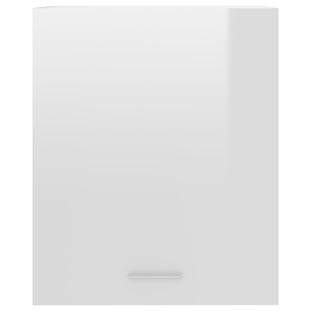 Kitchen Cabinets 2 pcs High Gloss White 50x31x60 cm Chipboard