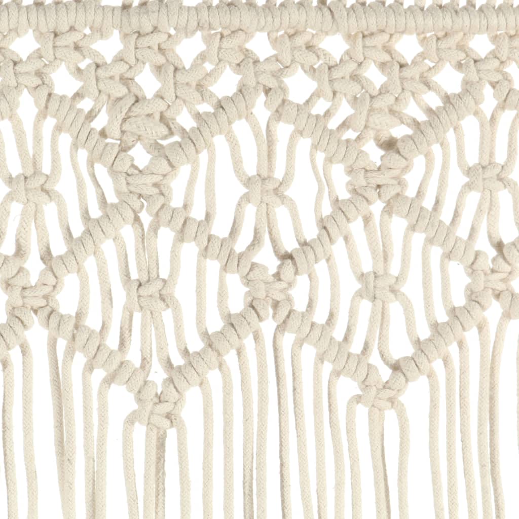 Macrame Curtain 140x240 cm Cotton
