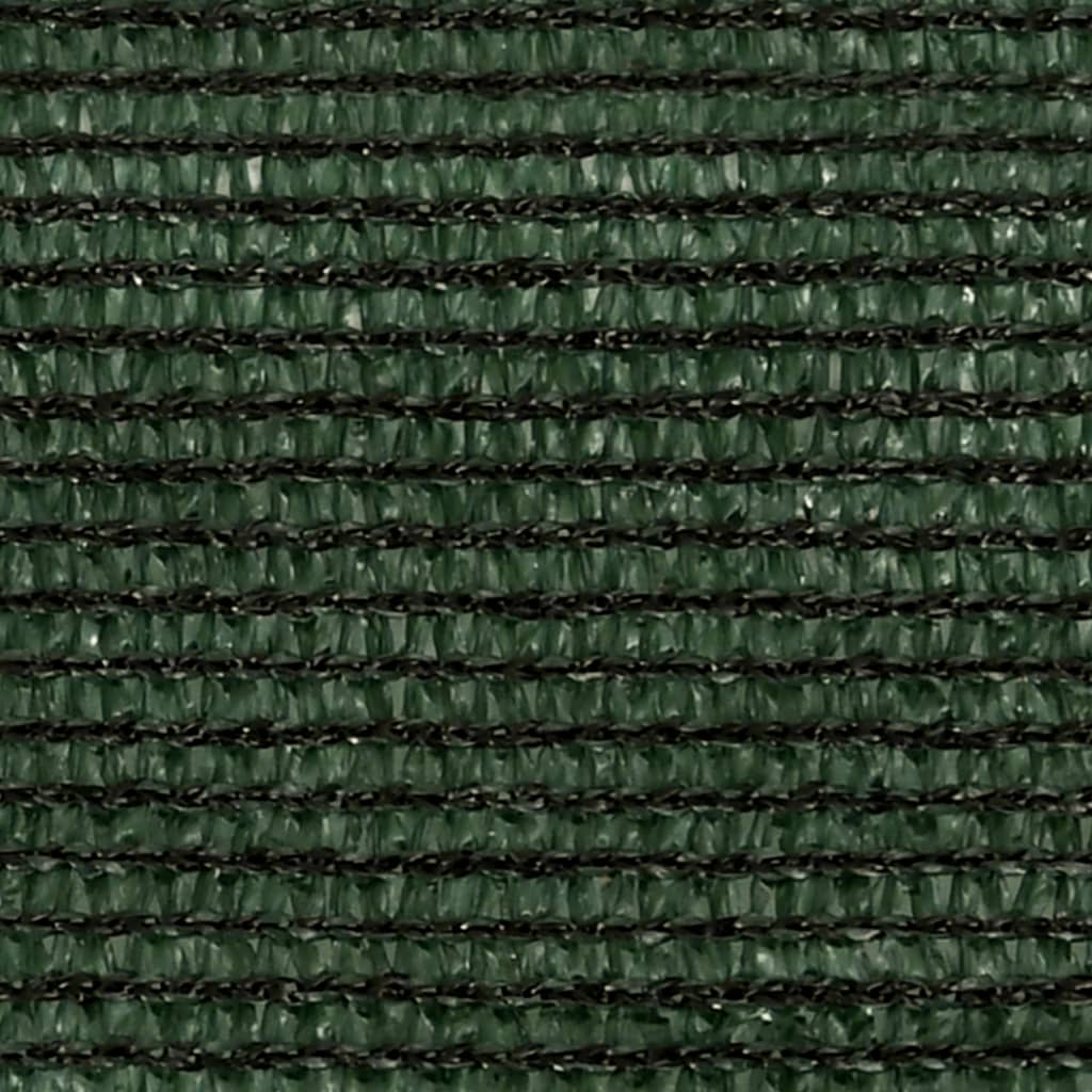 Sunshade Sail 160 g/m² Dark Green 2x2 m HDPE