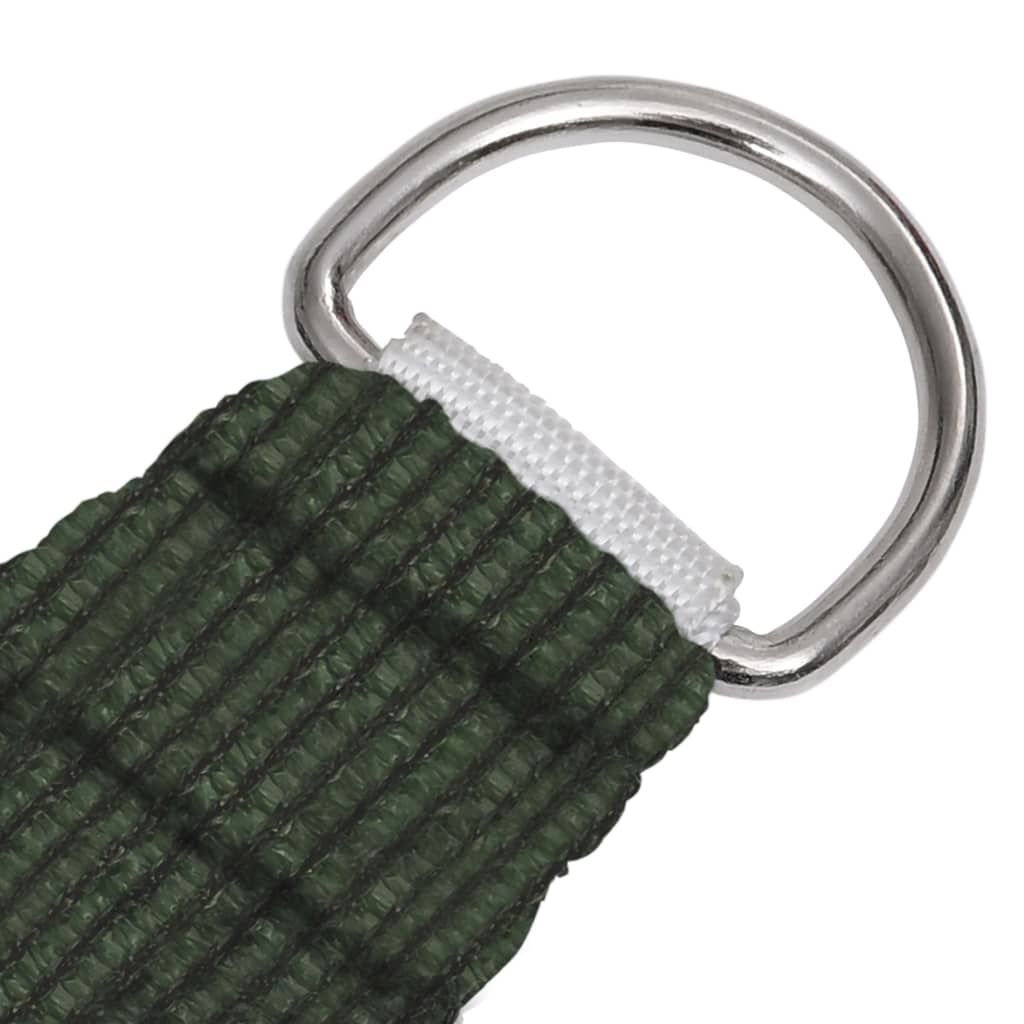Sunshade Sail 160 g/m² Dark Green 2x2 m HDPE