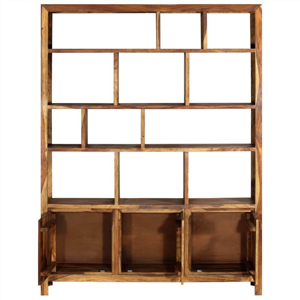 Bookshelf Solid Sheesham Wood 150x35x200 cm