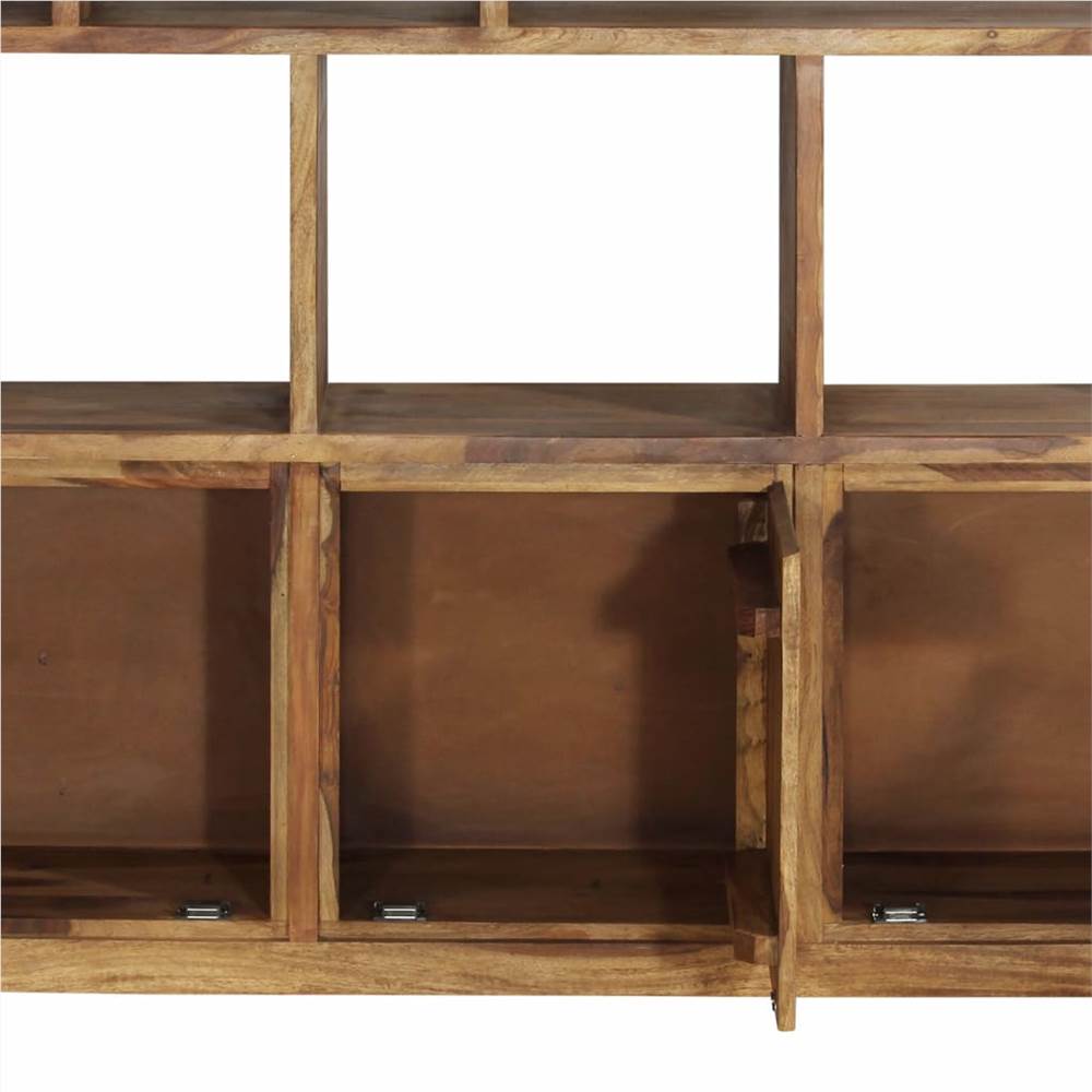 Bookshelf Solid Sheesham Wood 150x35x200 cm