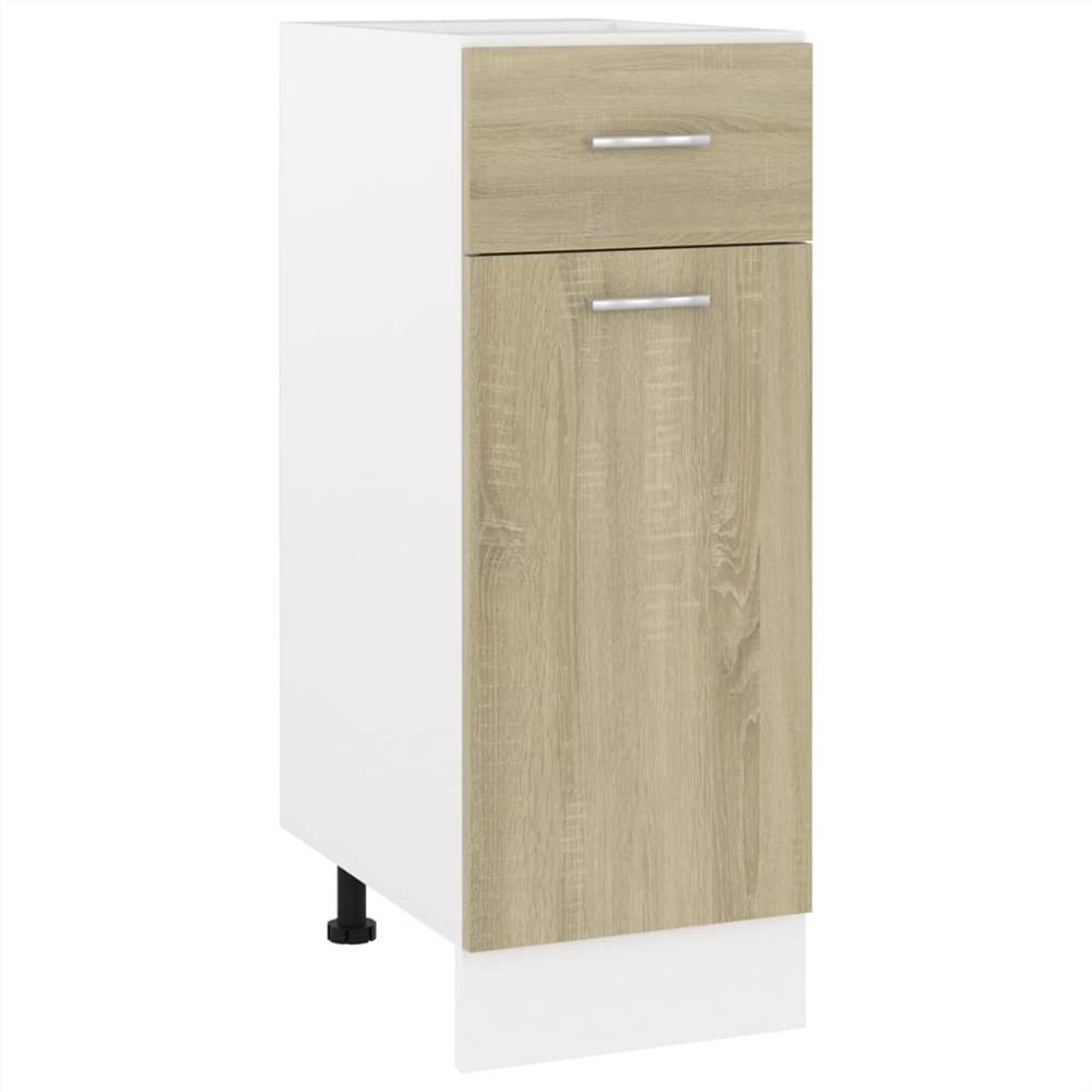 Kitchen Cabinet Sonoma Oak 30x46x81.5 cm Chipboard