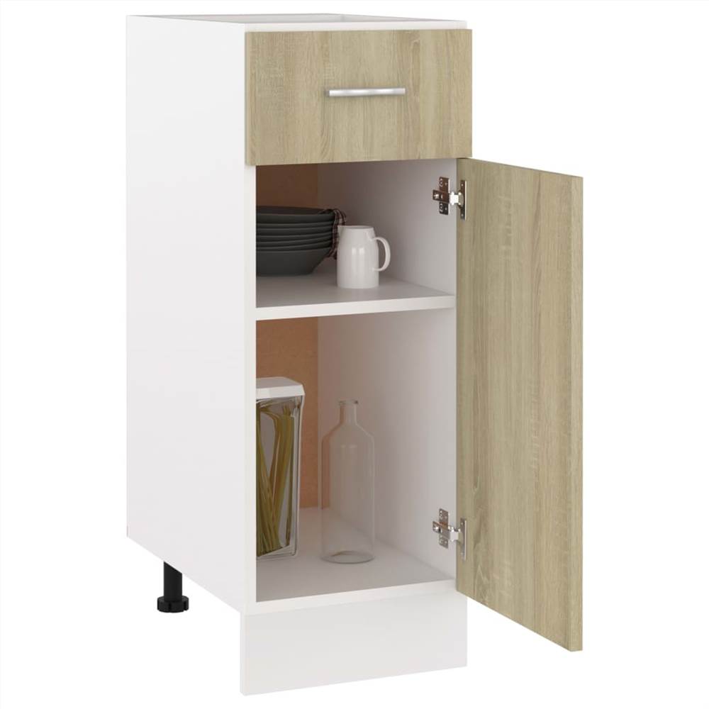 Kitchen Cabinet Sonoma Oak 30x46x81.5 cm Chipboard