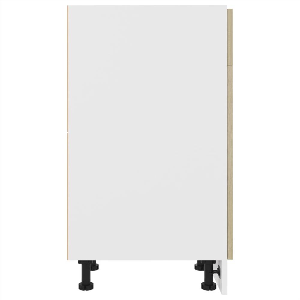 Kitchen Cabinet Sonoma Oak 30x46x81.5 cm Chipboard